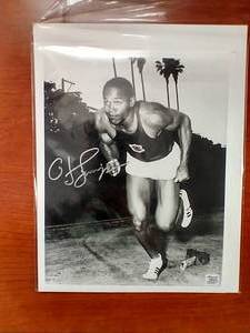 Signed O.J. Simpson 8x10 Photo - WCOA