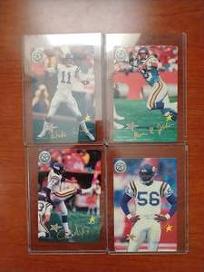 4 Vintage Vikings Decals