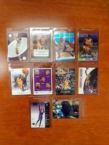 10 Kobe Bryant Cards