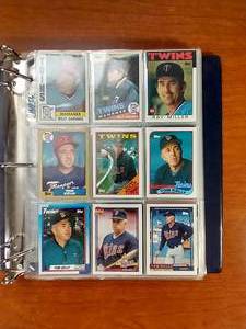 Minnesota Twins Card Lot