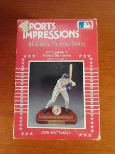 Porcelain Don Mattingly Figurine