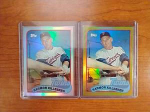 2 Numbered Harmon Killebrew Insert Cards
