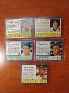 5 Vintage Cereal Cards