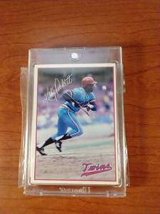 1985 7-11 Kirby Puckett Rookie Card (Team Set) - VERY RARE