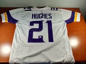 Signed Mike Hughes Minnesota Vikings Jersey - WCOA