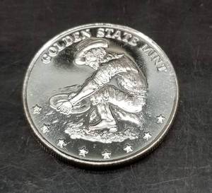 lot 30 image: 1 TROY OZ .999 FINE SILVER PROSPECTOR