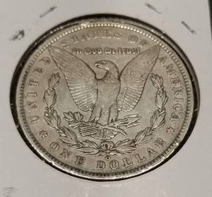 lot 38 image: 1885-O MORGAN SILVER DOLLAR