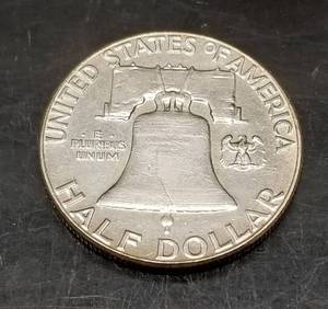 lot 46 image: 1961 FRANKLIN HALF DOLLAR