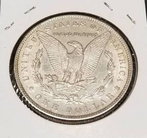 lot 47 image: 1889 MORGAN SILVER DOLLAR UNC