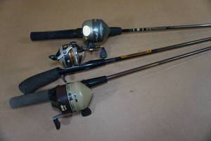 lot 236 image: Fishing Rods with Closed Face Reels
