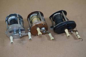 lot 261 image: Vintage Baitcasting Fishing Reels - Ocean City, Superior