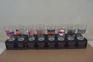 lot 289 image: CHOICE OF 8 Pint Glasses - Many Options