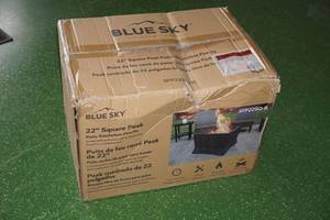 lot 2 image: Blue Sky 22 Square Peak Smokeless Patio Fire Pit
