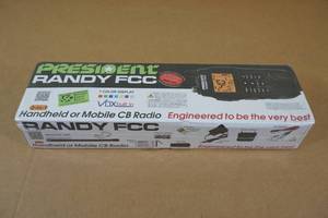 lot 13 image: NEW President Randy FCC Handheld or Mobile CB Radio