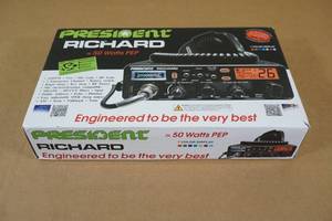 lot 14 image: NEW President Richard 50W PEP CB Radio