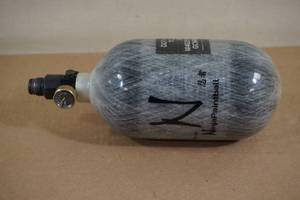lot 59 image: Ninja Paintball Carbon Fiber Air Tank