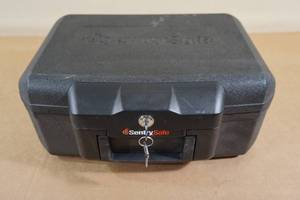 lot 63 image: Sentry Safe Fire Resistant Lock Box