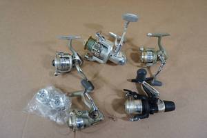 lot 69 image: Spinning Fishing Reels - Abu Garcia, Penn, Shimano