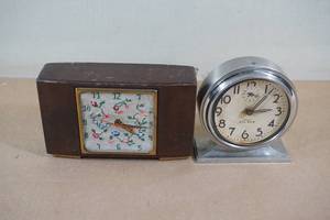 lot 74 image: Vintage Alarm Clocks - Big Ben, Needlepoint