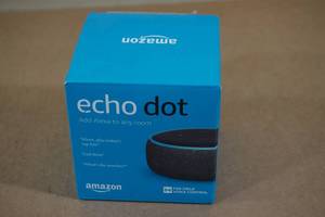 lot 84 image: Amazon Echo Dot Smart Speaker