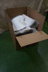 lot 146 image: Treds Steel Toe Polyeurethane Work Boots - 9 Pairs - White