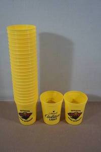 lot 161 image: Michelob Golden Light Minnesota Wild Plastic Cups