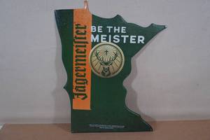 lot 165 image: Jagermeister State of Minnesota Metal Sign