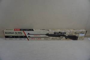lot 198 image: NEW Beeman Black Cub Air Rifle - .177 AND .22 Barrels
