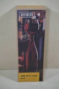 lot 214 image: Refinery and Co Wine Bottle Glass