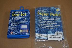 lot 277 image: Pool and Spa Test Kit and Swimming Pool Patch