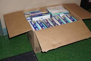 lot 42 image: Frost King Heat and Air Deflectors - Large Box