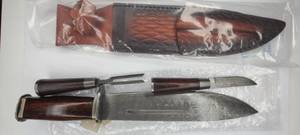 14.5 DAMASCUS 3 PC BOWIE SET