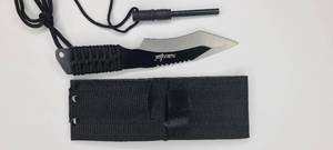 3MM Thick Tanto Blade Survivor Hunting Knife - Fire Starter