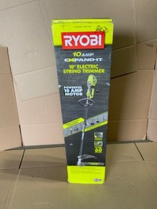 RYOBI 18 in. 10 Amp Attachment Capable Electric String Trimmer. See Pictures