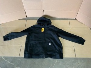 Carhartt Womens XX-Large Black CottonPolyester Clarksburg Full Zip Hoodie. See Pictures
