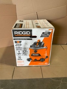 RIDGID 14 Gal. 6.0-Peak HP NXT WetDry Shop Vacuum with Fine Dust Filter, Hose, Accessories and Premium Car Cleaning Kit. See Pictures