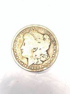 lot 11 image: 1900 Morgan Silver Dollar