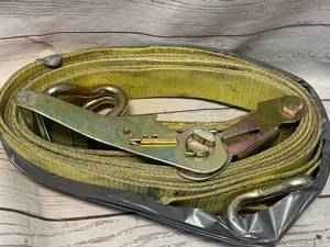 lot 25 image: 2 Inch, Tie Down, Ratchet Strap