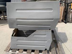 lot 112 image: Walker Mower Bins, Part Number 8510-11 Fits Walker Mowers with 9.5 And 10 Bushel Catchers