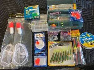 lot 63 image: Miscellaneous Fishing Lot