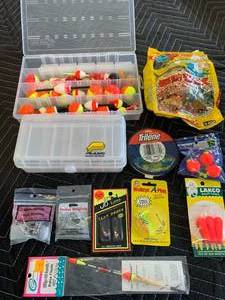 lot 64 image: Miscellaneous Fishing Lot