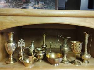 lot 69 image: Collection of Brass Dcor
