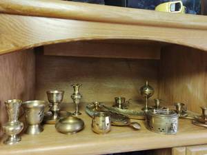 lot 75 image: Collection of Brass Dcor