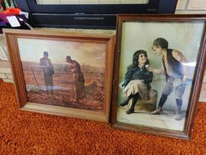 lot 96 image: Two Vintage Framed Prints