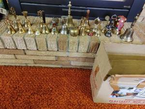 lot 103 image: Collection of Metal Bells