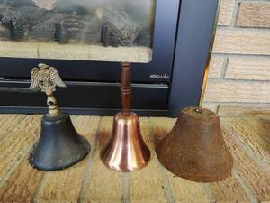 lot 104 image: Three Vintage Bells