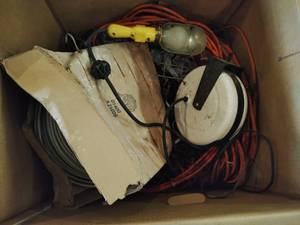 lot 330 image: Collection of Extension Cords & More