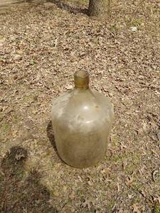 lot 373 image: Large Glass Water Jug