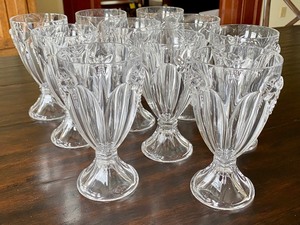lot 80 image: Set of 10 Lenox Butterfly Meadow 6 78 All Purpose Wine Glasses