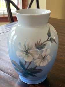 lot 87 image: Three Royal Copenhagen Collectibles including Two Royal Copenhagen Vases
